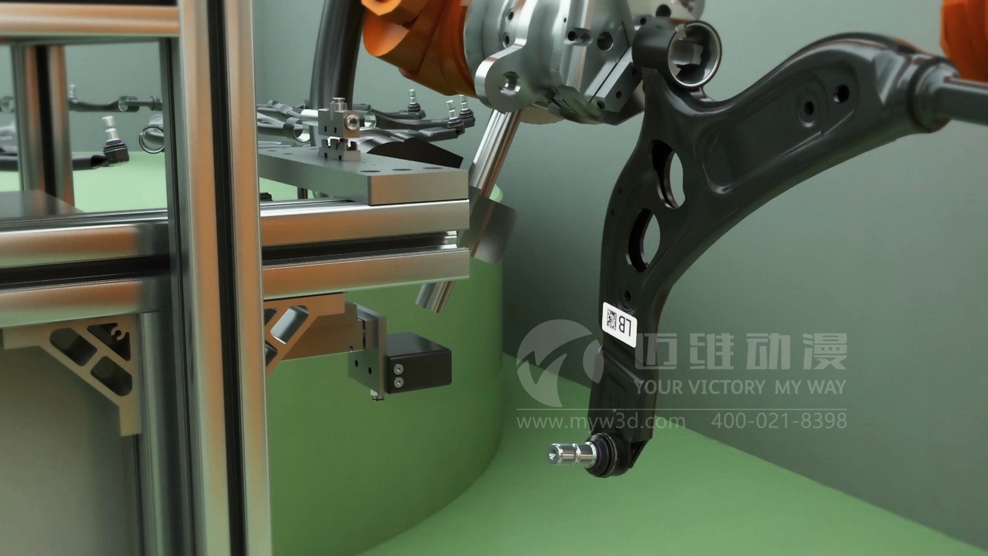 自動(dòng)機(jī)械手臂三維動(dòng)畫(huà)展示(圖2)