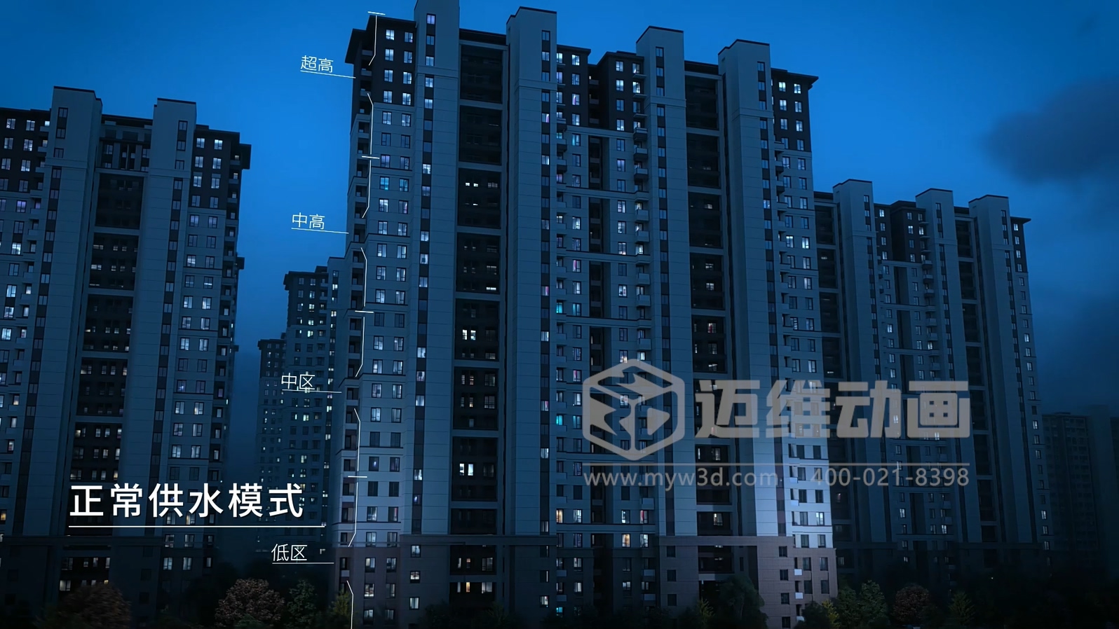 三罐式無負壓供水設(shè)備三維動畫：解鎖二次供水可視化新未來(圖3)