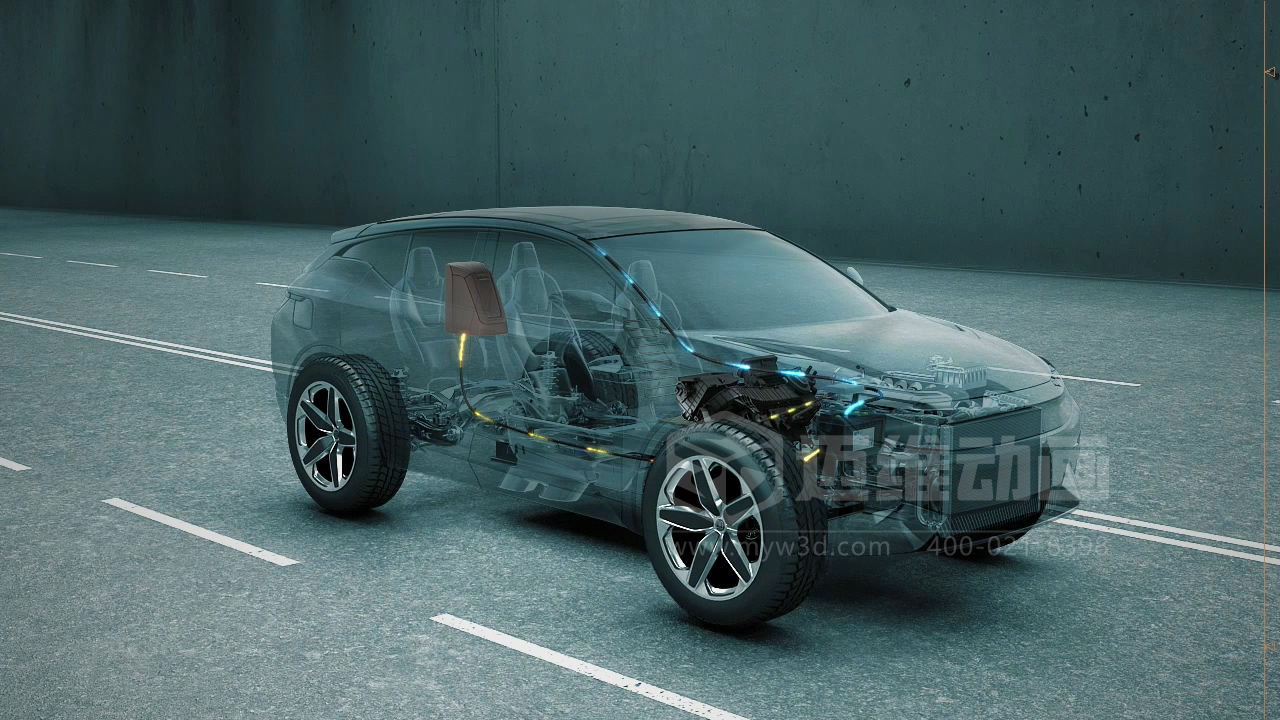 復雜結構難展示？3D動畫為汽車零部件行業(yè)打開“上帝視角”(圖5)