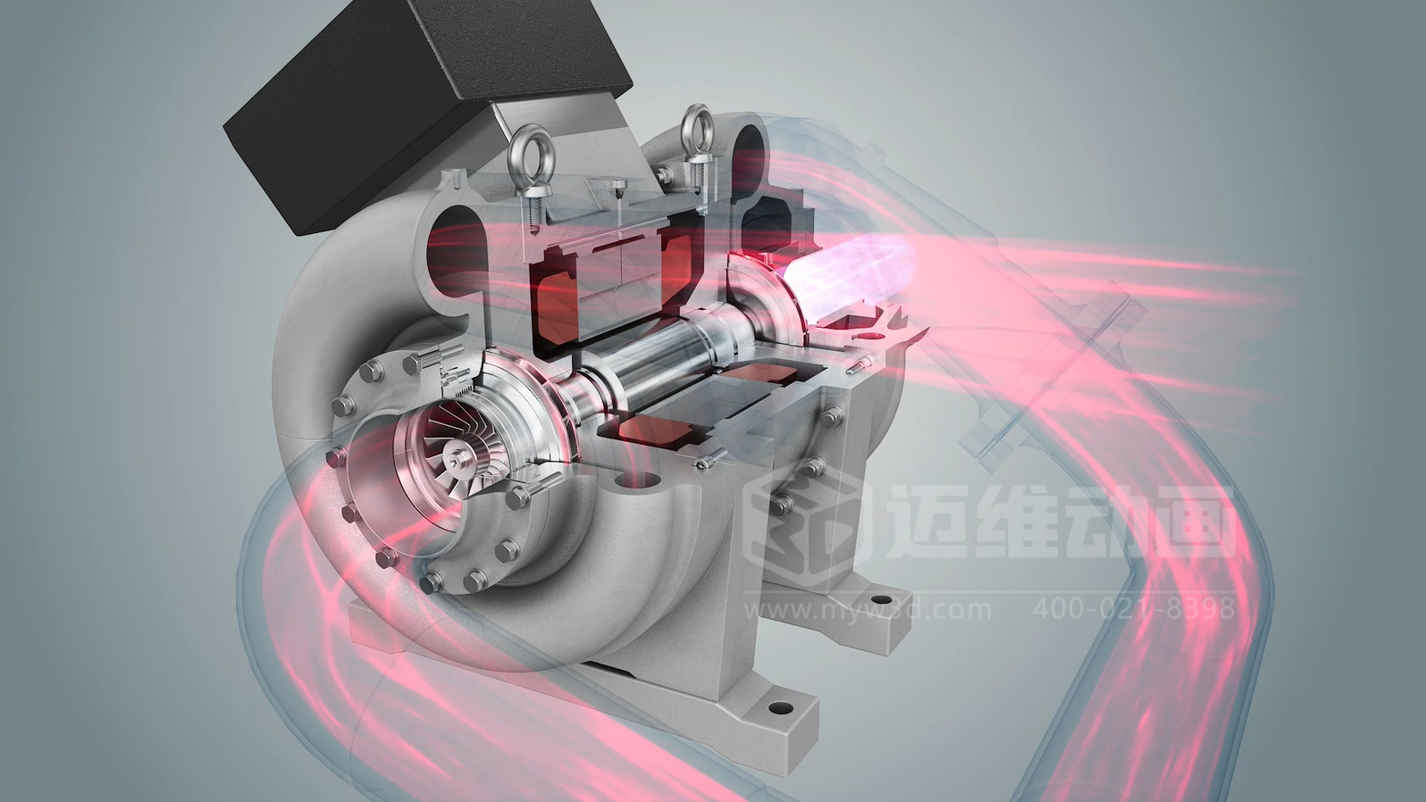 看案例說話：某頭部空壓機(jī)品牌用三維動(dòng)畫，拿下千萬訂單的秘密！(圖14)