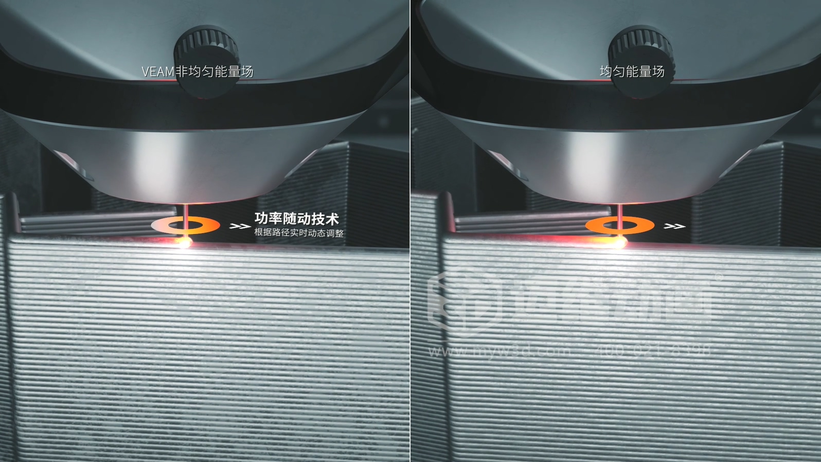 想讓客戶秒懂你的 3D 打印機(jī)？用三維動(dòng)畫展示激光送絲設(shè)備生產(chǎn)工藝，接單更輕松(圖5)