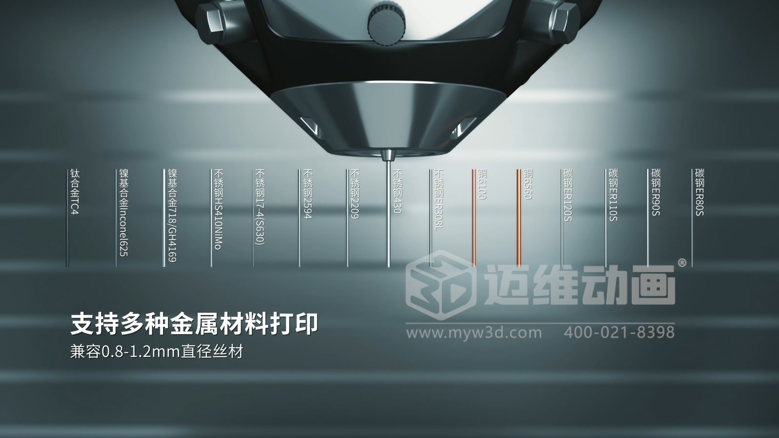 想讓客戶秒懂你的 3D 打印機(jī)？用三維動(dòng)畫展示激光送絲設(shè)備生產(chǎn)工藝，接單更輕松(圖6)