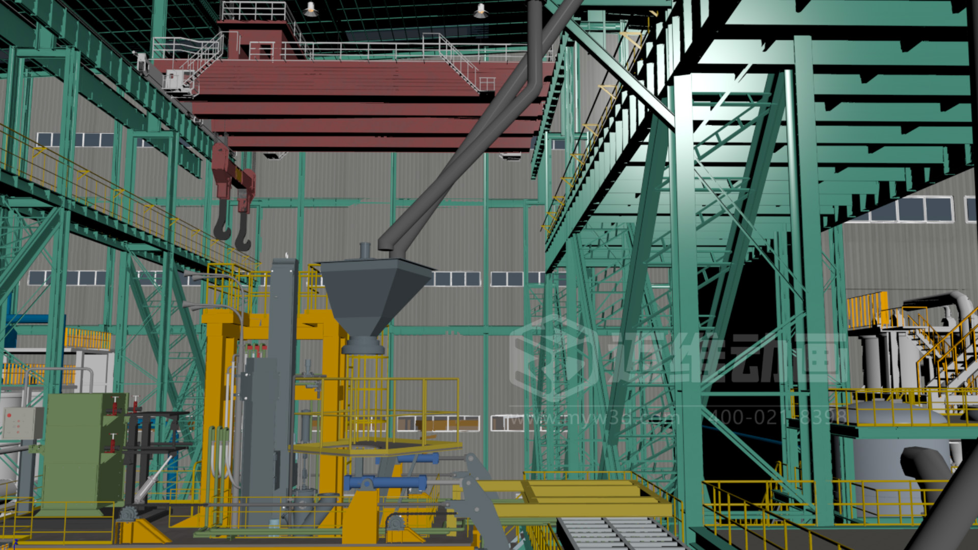 從閱兵場到數(shù)字場：大型生產(chǎn)線三維逆向建模，復(fù)刻“大國重器”的硬核之美(圖11)