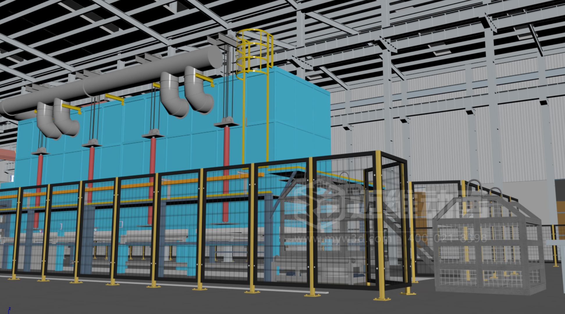 從閱兵場到數(shù)字場：大型生產(chǎn)線三維逆向建模，復(fù)刻“大國重器”的硬核之美(圖20)