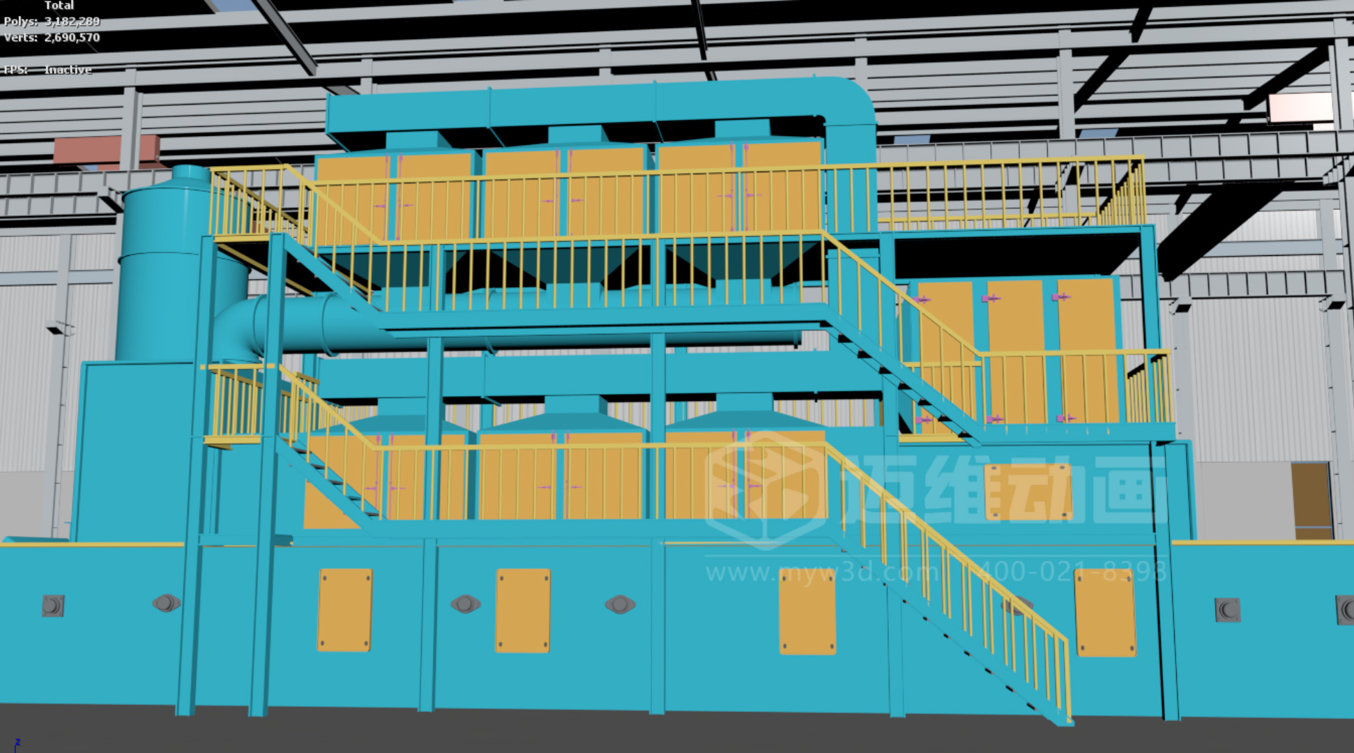 從閱兵場到數(shù)字場：大型生產(chǎn)線三維逆向建模，復(fù)刻“大國重器”的硬核之美(圖21)